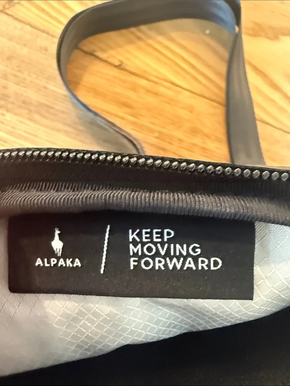 NWT ALPAKA Flight Sling 2L Black Gray EDC Crossbody Bag #5